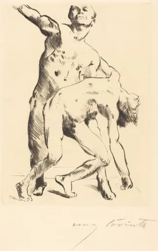 Odysseus und die Freier (Odysseus and the Suitor), by Lovis Corinth