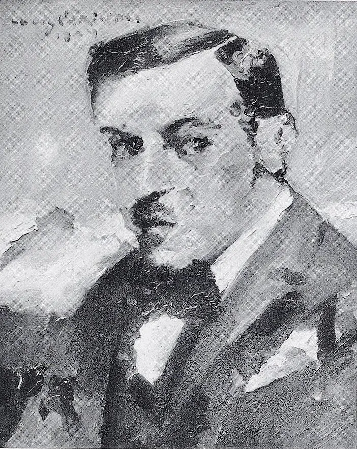 Portrait of Dr. Arthur Rosin, by Lovis Corinth