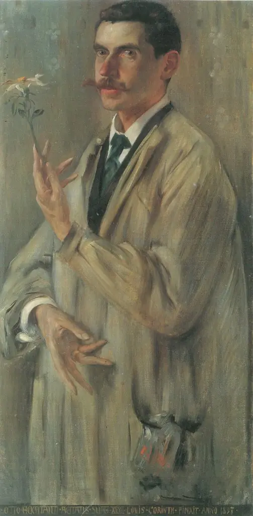 Portrait of Otto Eckmann, by Lovis Corinth