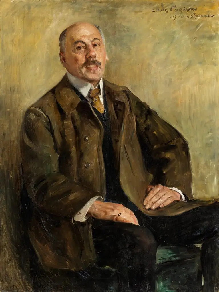 Porträt Albert Kaumann, by Lovis Corinth