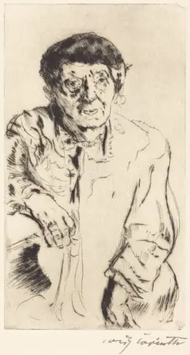 Schwiegermutter (Mother-in-Law), by Lovis Corinth