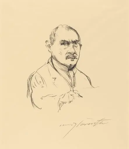 Selbstbildnis (Self-Portrait), by Lovis Corinth