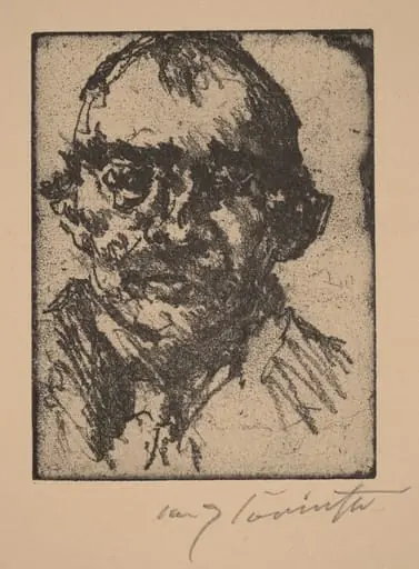 Selbstbildnis (Self-Portrait), by Lovis Corinth