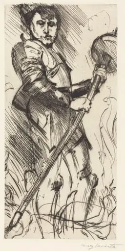 St. Georg (Saint George), by Lovis Corinth