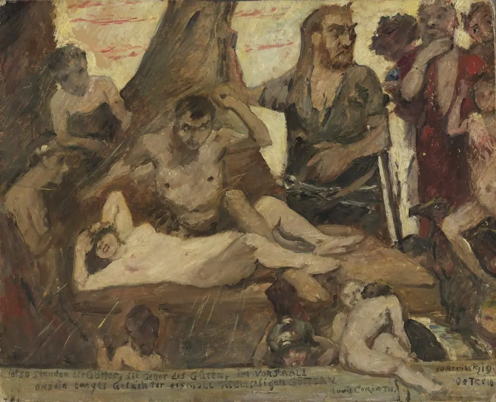 The Homeric Laughter, by Lovis Corinth
