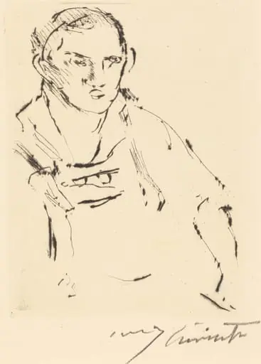 Thomas Corinth, by Lovis Corinth