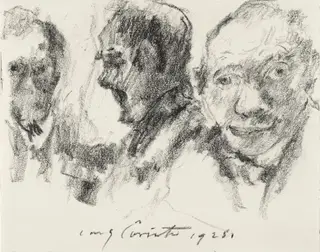 Untitled, by Lovis Corinth, 1925