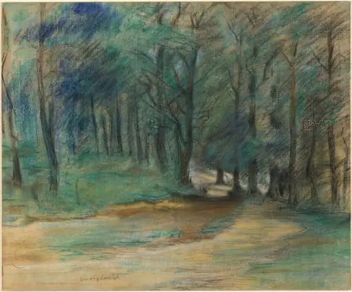Woodland Path, by Lovis Corinth