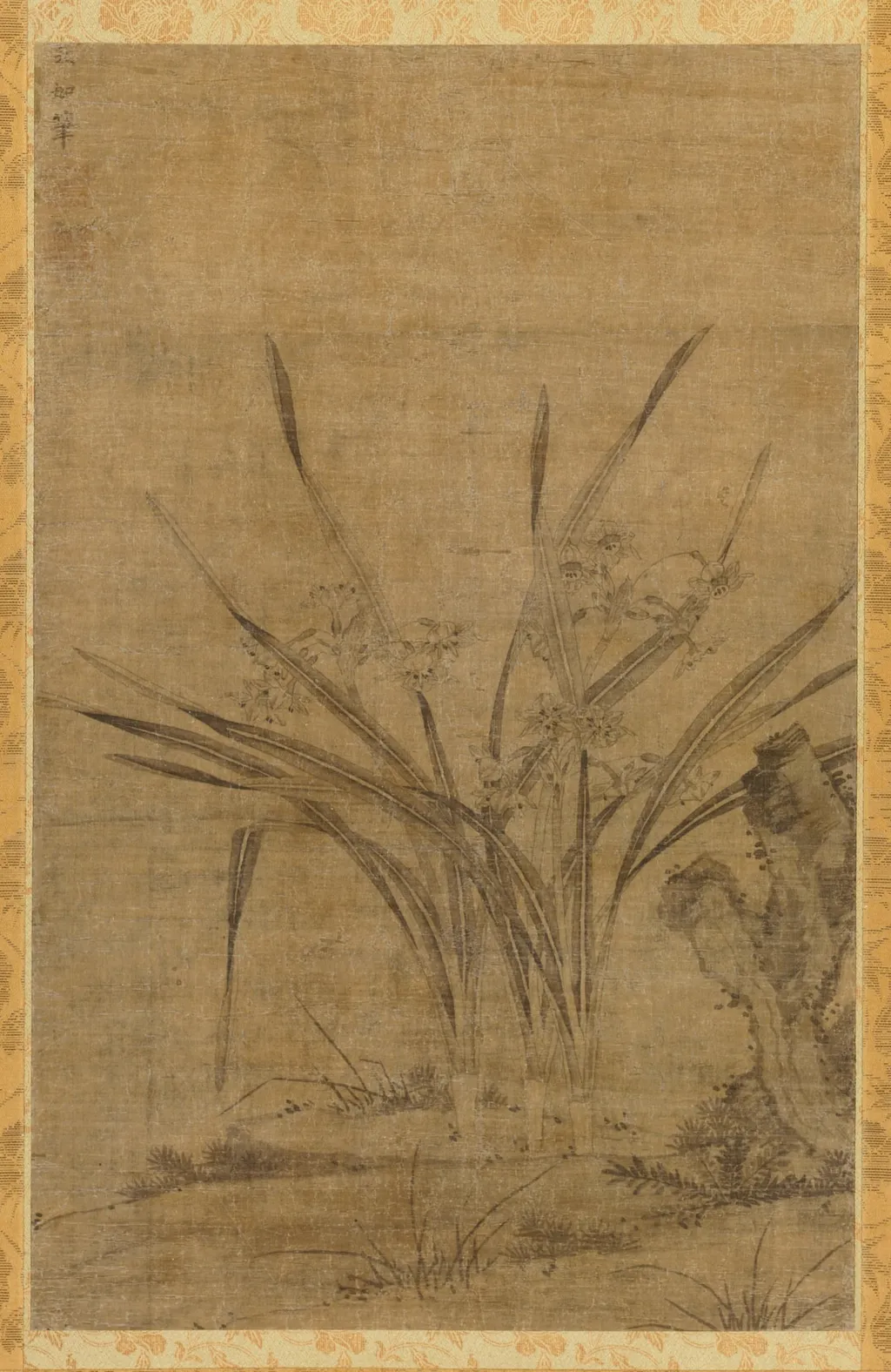 Narcissus and Rocks, by Lu Tianru, unspecified, 1506