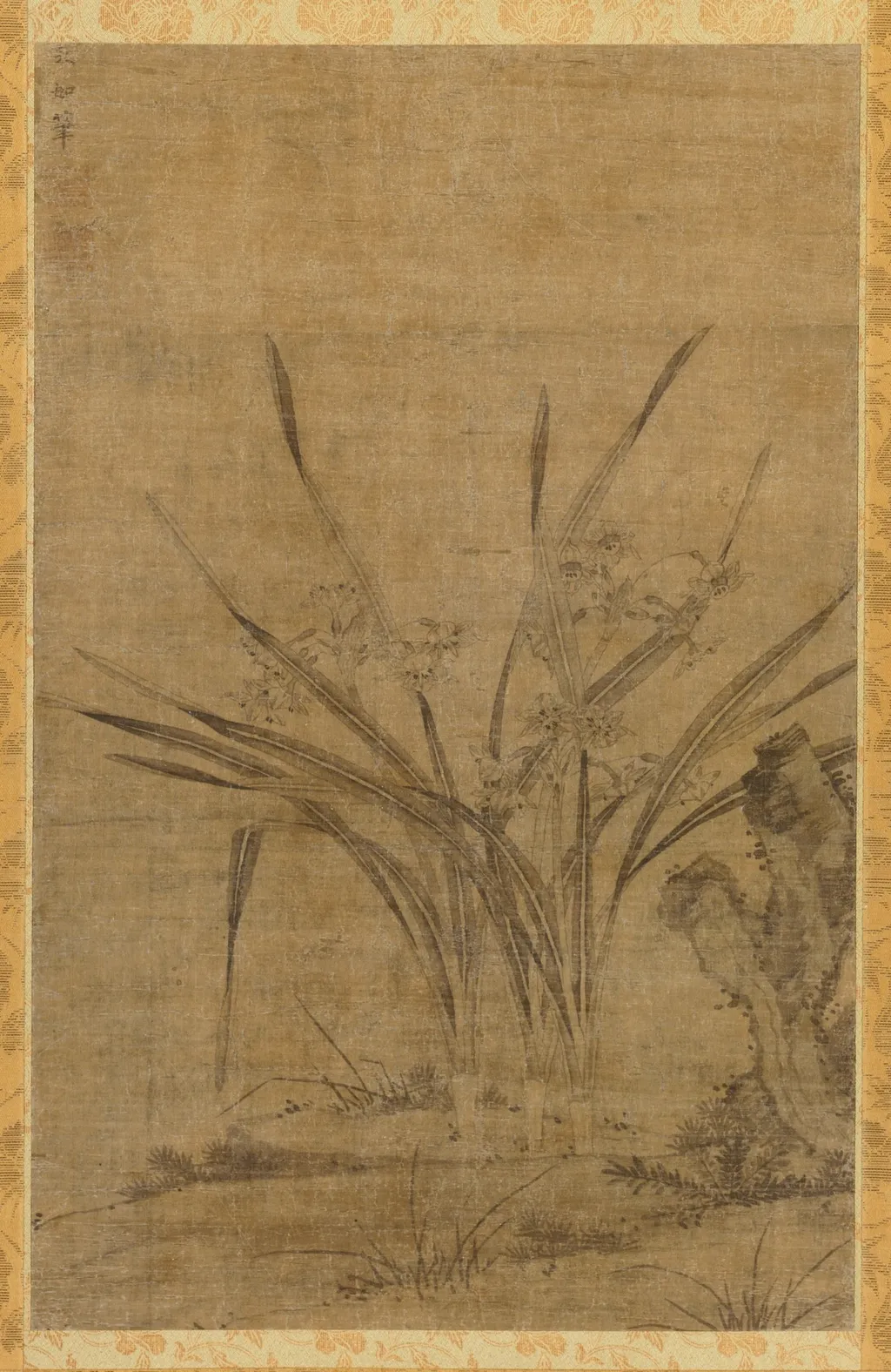 Narcissus and Rocks, by Lu Tianru, unspecified, 1506