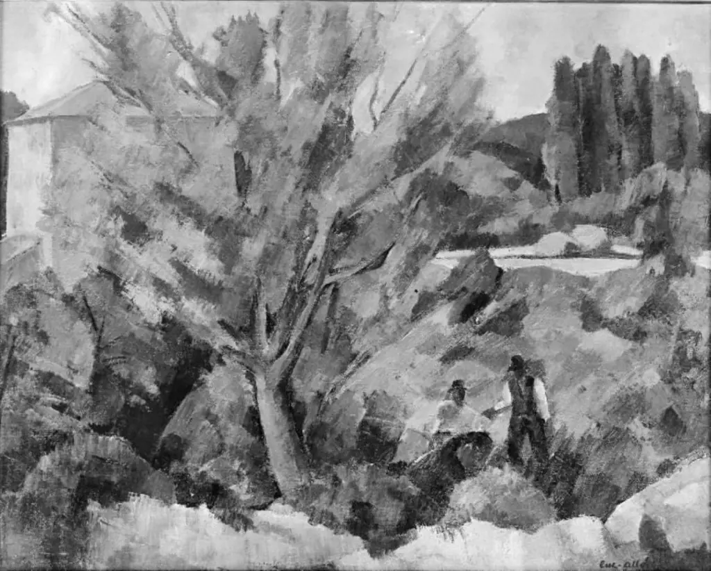 Les bords de l'Arc près d'Aix-en-Provence, by Luc Albert Moreau