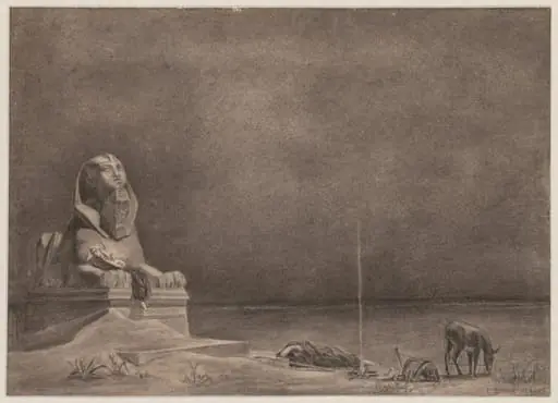 Rest on the Flight to Egypt, by Luc-Olivier Merson