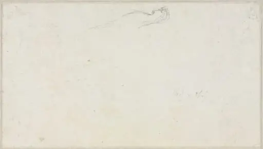 Sketch of a Sphinx [?] (verso), by Luc-Olivier Merson