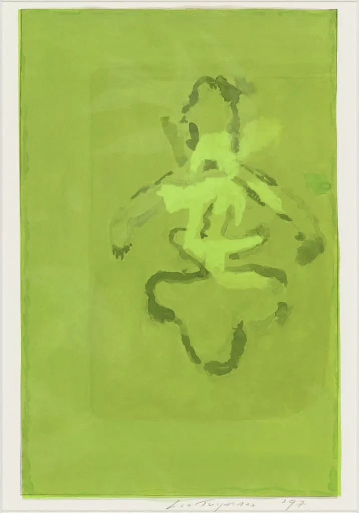Untitled, by Luc Tuymans, gouache, 1997
