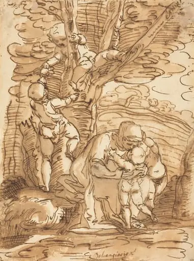 Charity, by Luca Cambiaso