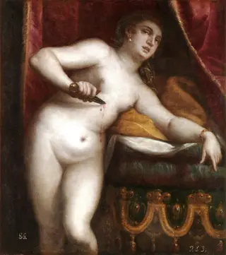 La muerte de Lucrecia