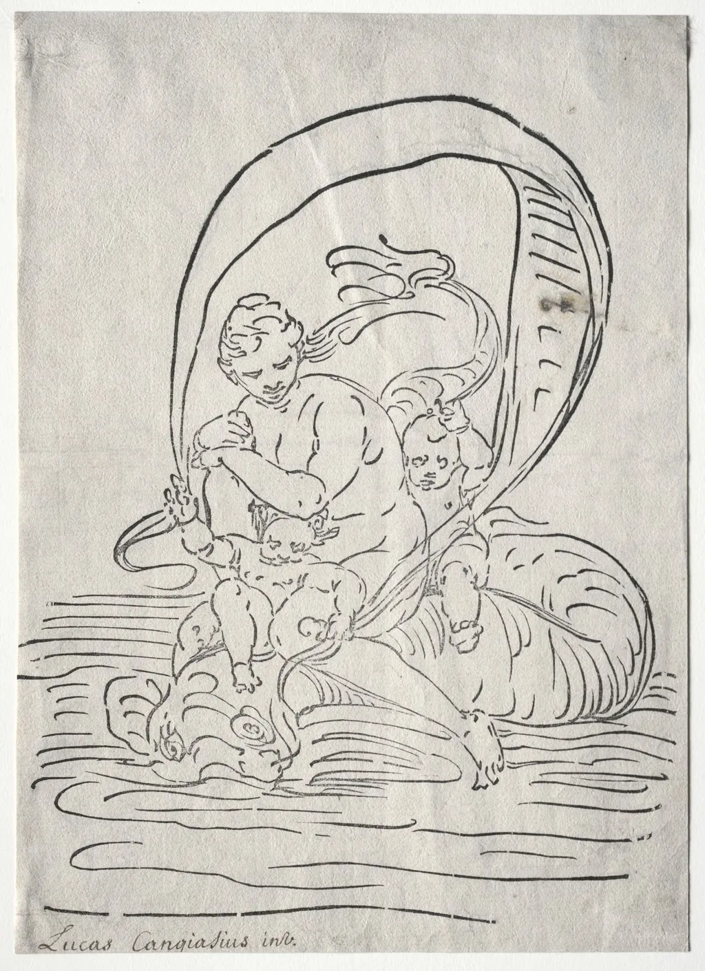 The Triumph of Amphitrite, by Luca Cambiaso, 1504