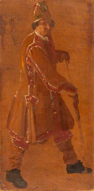 A Gondolier, by Luca Carlevarijs