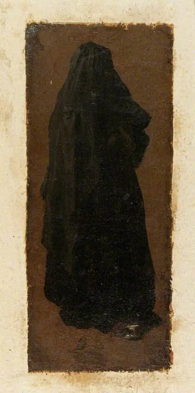 A Lady Seen from Behind, by Luca Carlevarijs