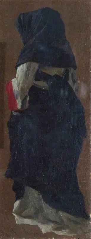 A Lady Seen from Behind, by Luca Carlevarijs