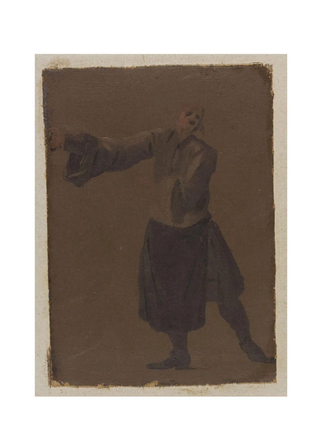 A Study of a Man, by Luca Carlevarijs, oil, 1700