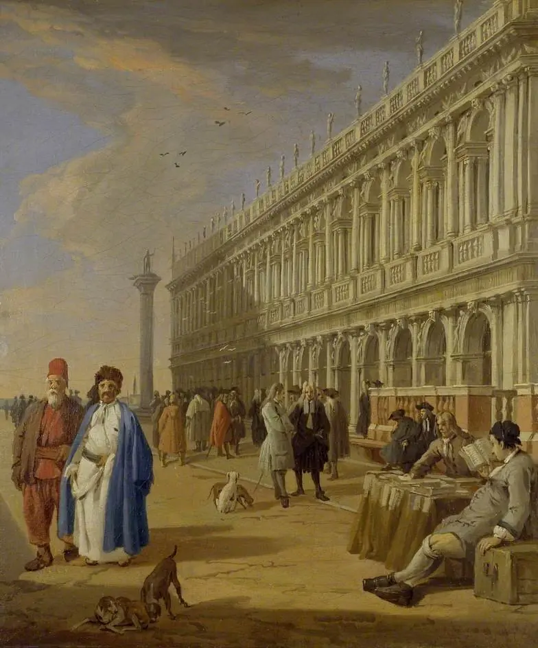 The Piazzetta, Venice, by Luca Carlevarijs