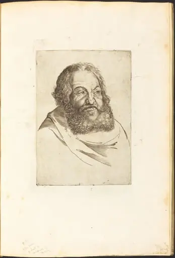 Print from Drawing Book, by Luca Ciamberlano