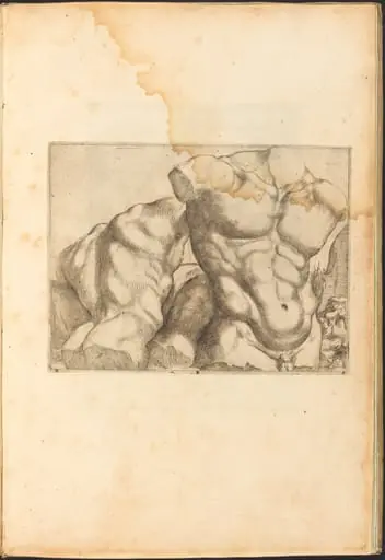 Print from Drawing Book, by Luca Ciamberlano