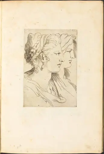 Print from Drawing Book, by Luca Ciamberlano