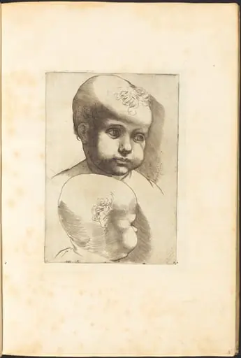 Print from Drawing Book, by Luca Ciamberlano