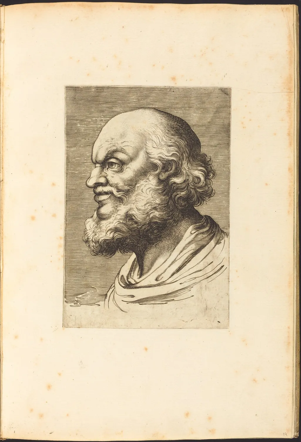 Print from Drawing Book, by Luca Ciamberlano, ink, 1615