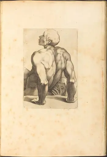 Print from Drawing Book, by Luca Ciamberlano