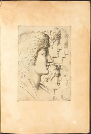 Print from Drawing Book, by Luca Ciamberlano