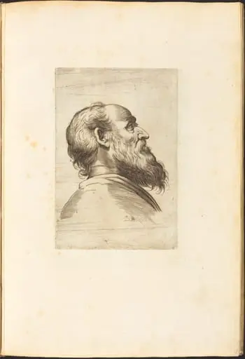 Print from Drawing Book, by Luca Ciamberlano