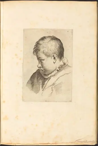 Print from Drawing Book, by Luca Ciamberlano