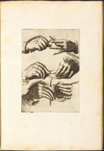 Print from Drawing Book, by Luca Ciamberlano