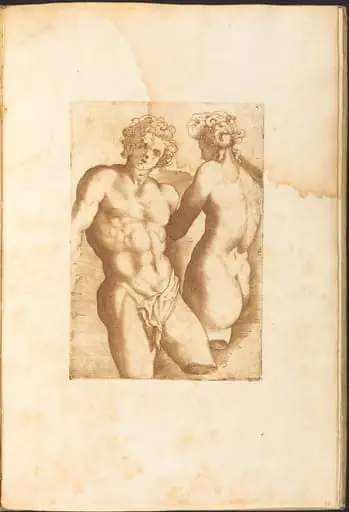 Print from Drawing Book, by Luca Ciamberlano
