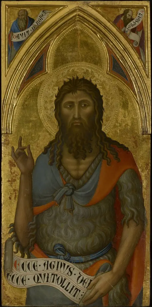 Saint John the Baptist, by Luca di Tommè