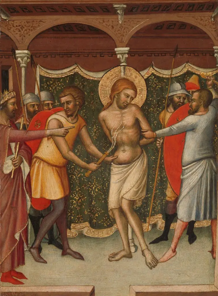The Flagellation, by Luca di Tommè