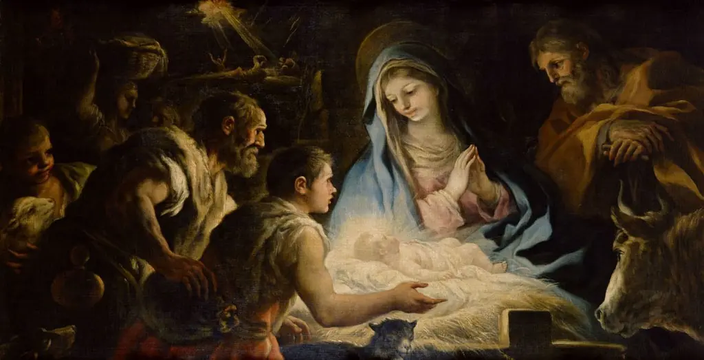 Adoration of the Shepherds (1696), by Luca Giordano