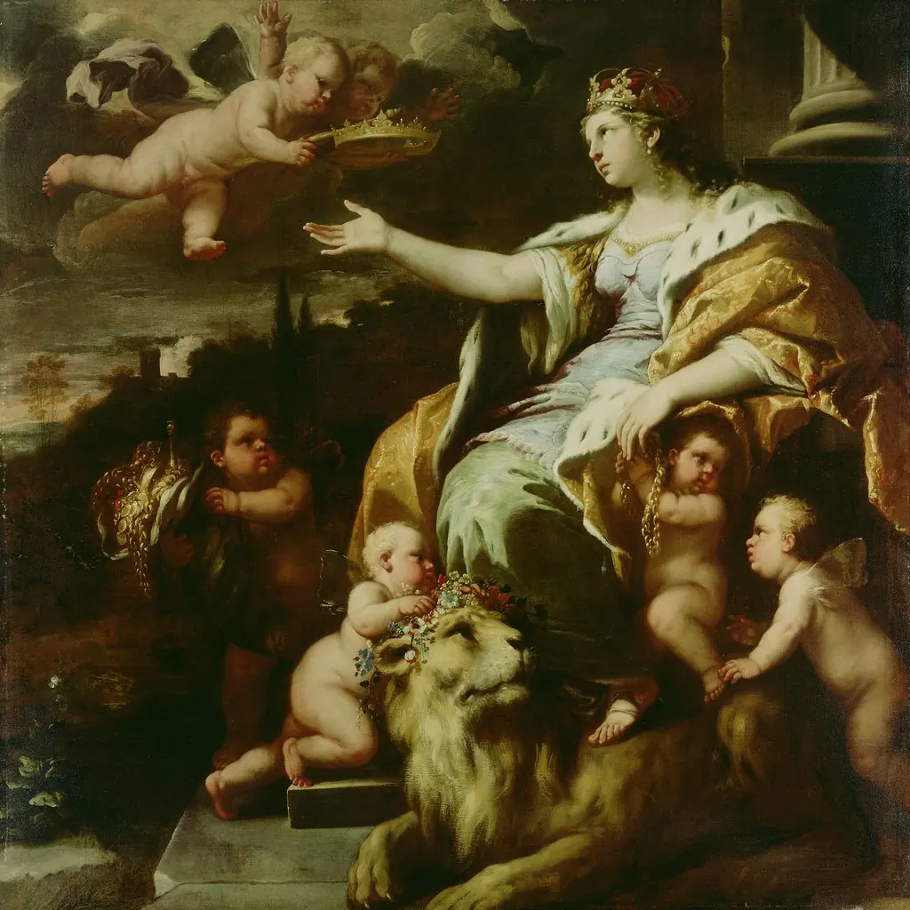 Allegory of Magnanimity, by Luca Giordano