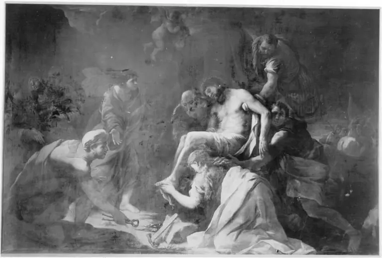 Christ brought down from the Cross, by Luca Giordano