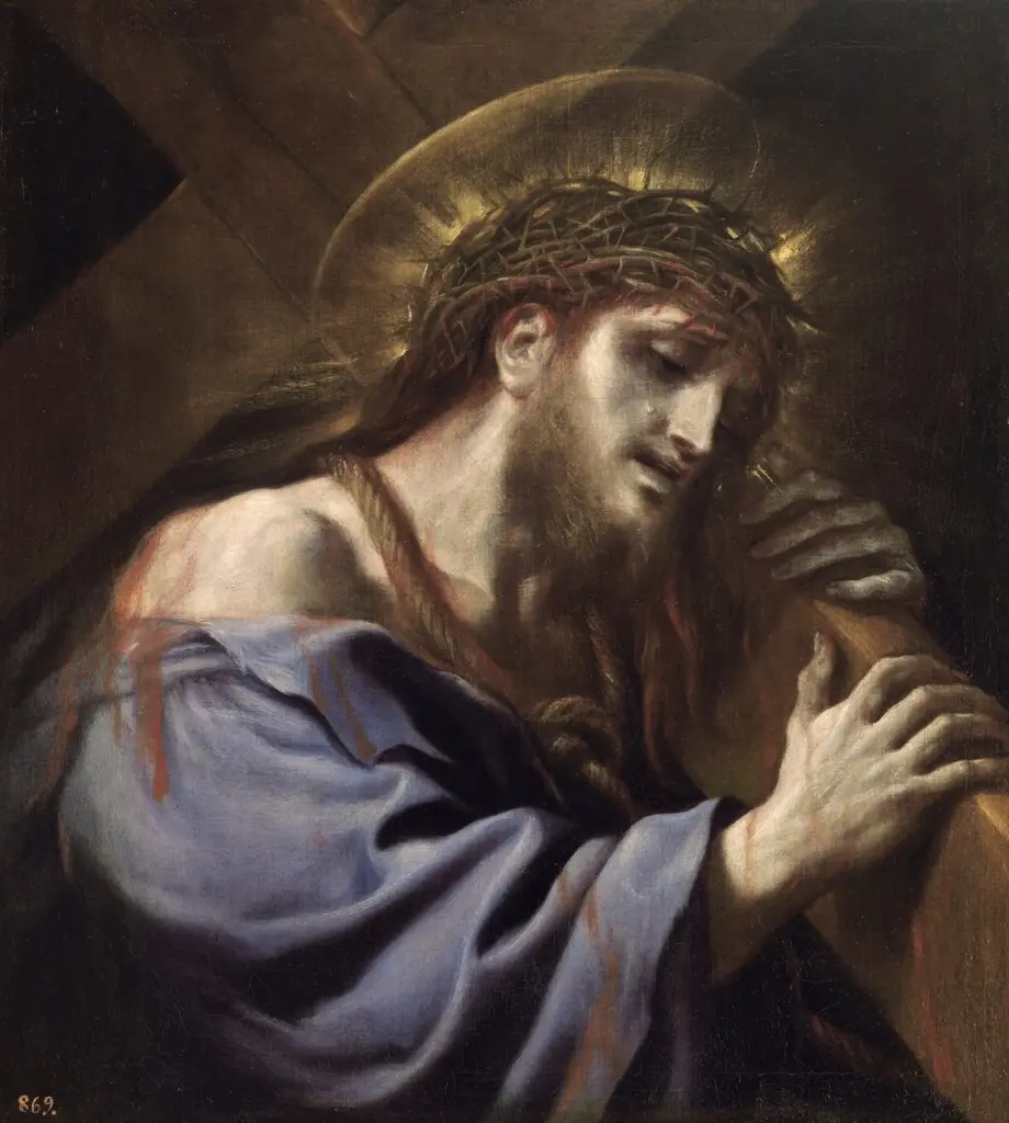 Christ carrying the cross, by Luca Giordano