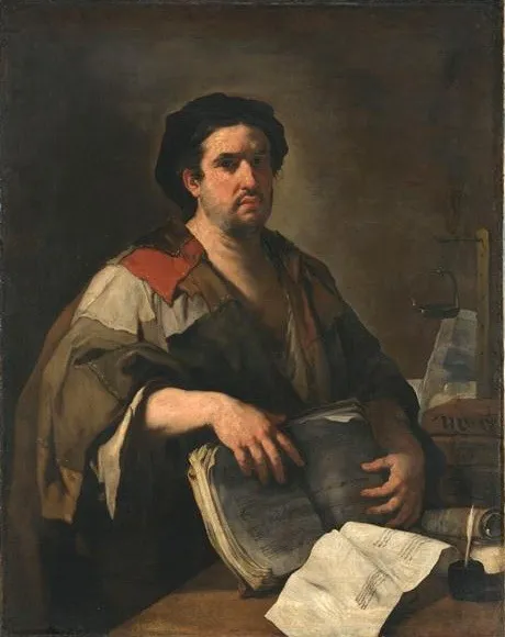Cynic philosopher, by Luca Giordano, unspecified, 1660