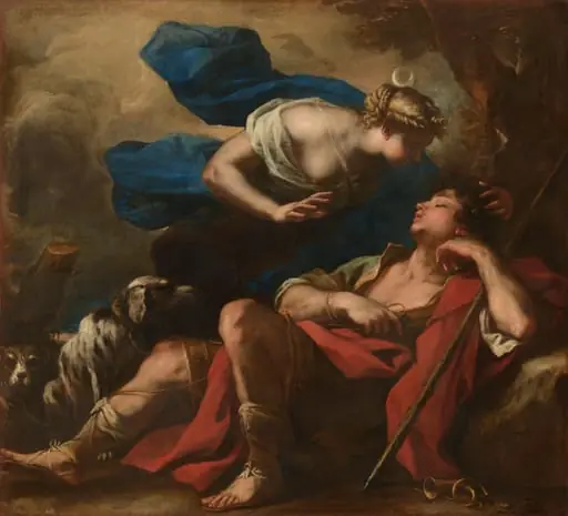 Diana and Endymion, by Luca Giordano