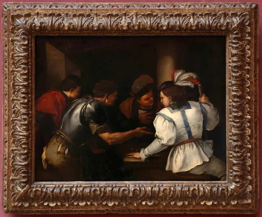 Die Würfelspieler, by Luca Giordano