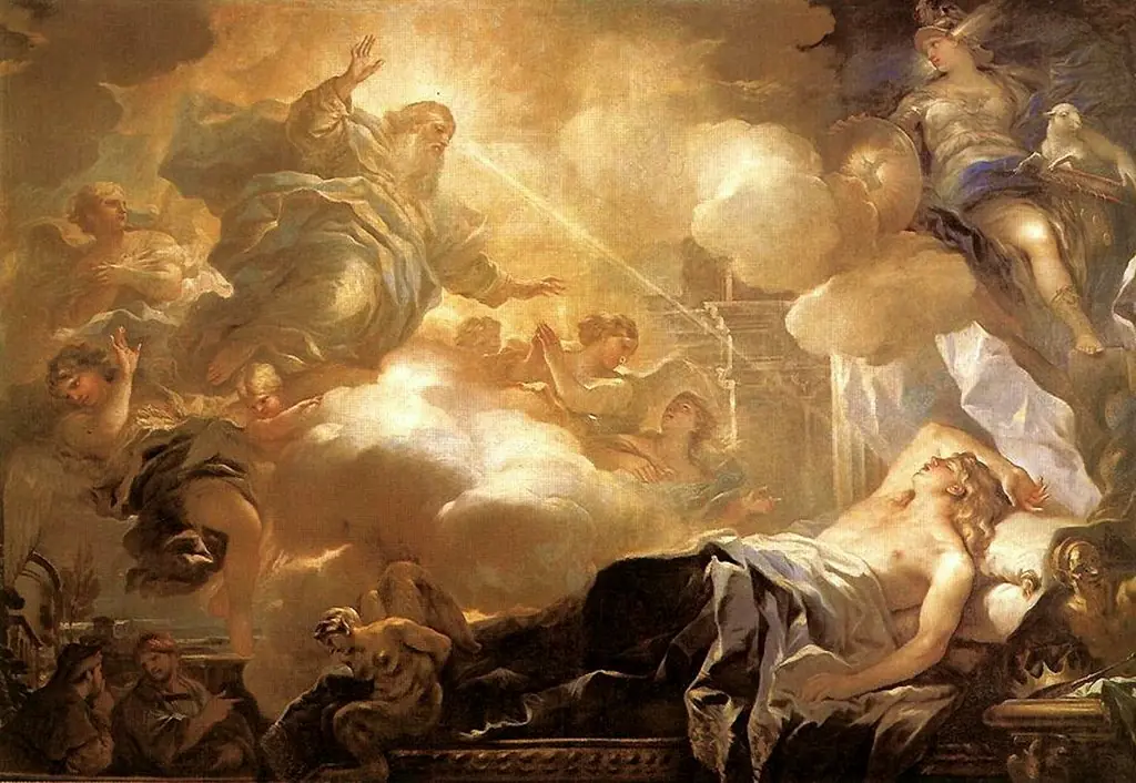 Dream of Solomon, by Luca Giordano