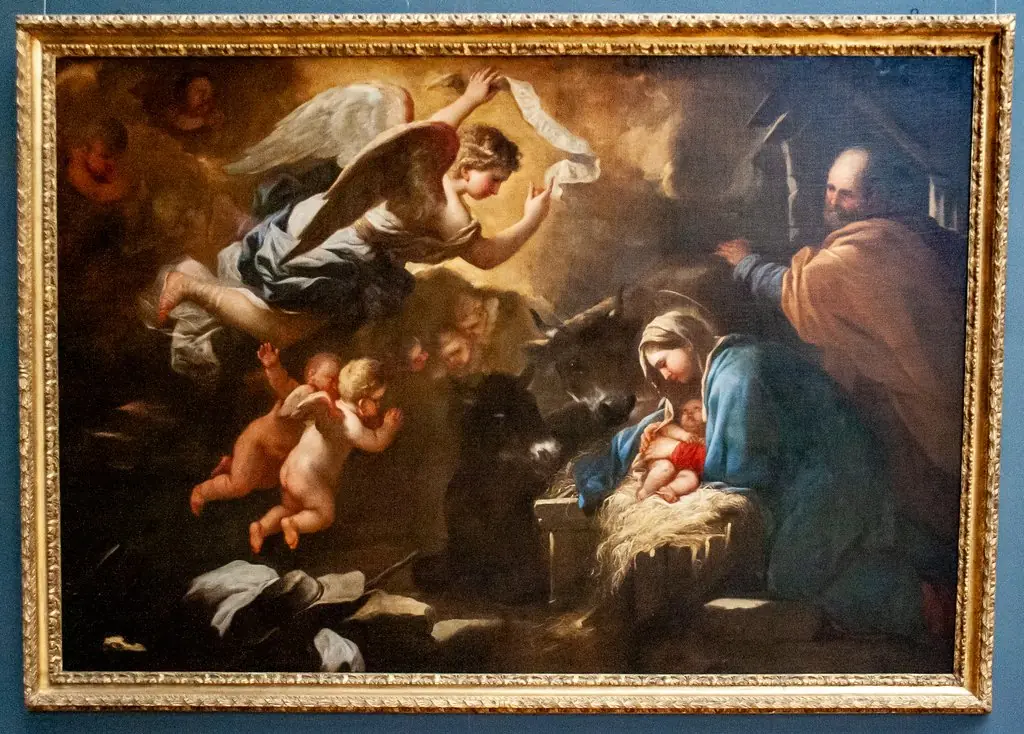 Nativity, by Luca Giordano