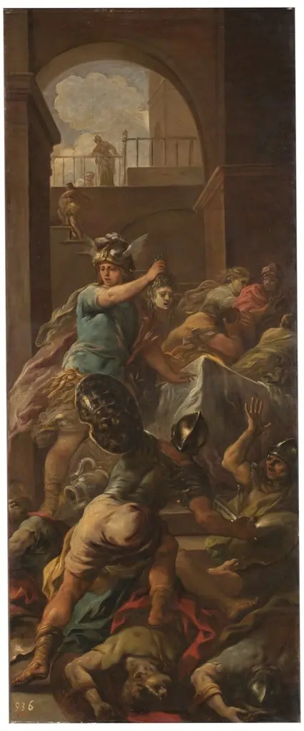 Perseo vencedor de Medusa, by Luca Giordano