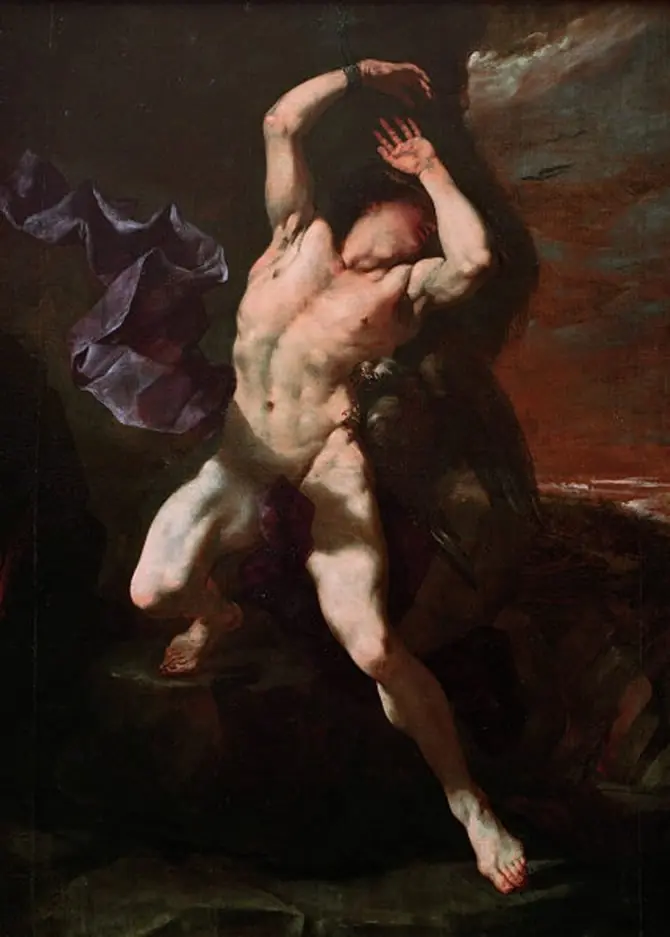 Prometheus, by Luca Giordano